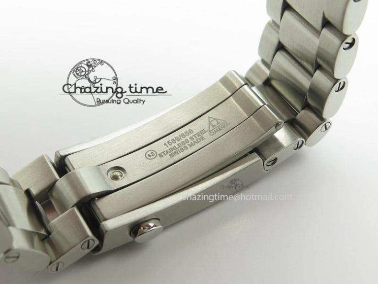 Planet Ocean GMT 42mm V6F Best Edition Black Dial Orange Markers On SS Bracelet A Attractive 8272