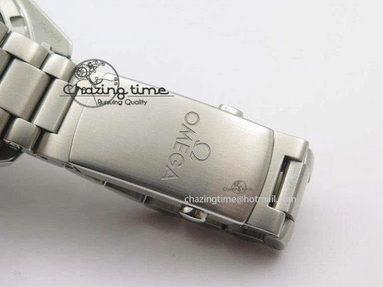 Planet Ocean GMT 42mm V6F Best Edition Black Dial Orange Markers On SS Bracelet A Attractive 8272