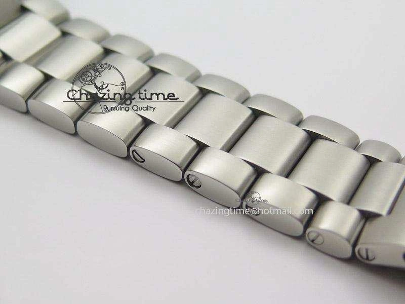 Planet Ocean GMT 42mm V6F Best Edition Black Dial Silver Markers On SS Bracelet A Bold 8273