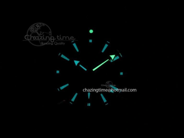 Planet Ocean GMT 43.5mm V6F Goodplanet Orange Marker Blue Dial On SS Bracelet A Lightweight 8215
