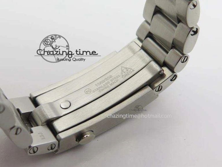 Planet Ocean GMT 43.5mm V6F Goodplanet Orange Marker Blue Dial On SS Bracelet A Lightweight 8215