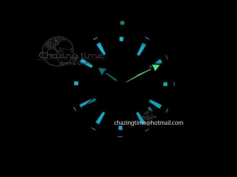 Planet Ocean GMT 45mm DLC Blue JHF Best Edition Black Dial On Rubber Strap A Refined 8199