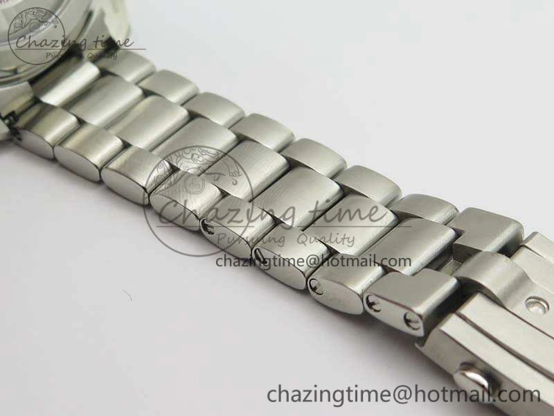 Planet Ocean Master Chrono SS OM 1:1 Best Edition Black Dial On SS Bracelet A9900 V Affordable 8113