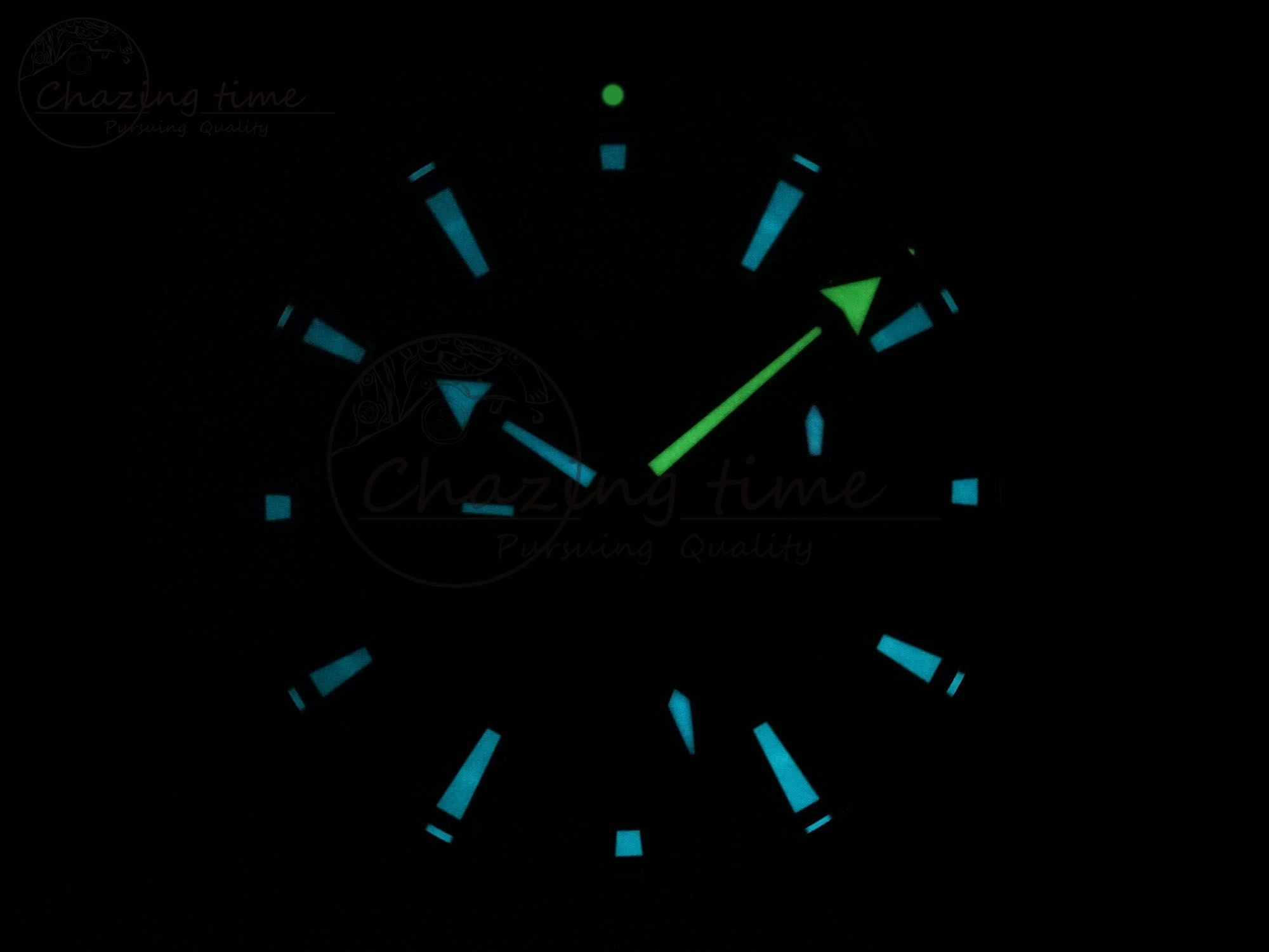TopPick Planet Ocean Master Chronometer 600M 45.5mm SCF 1:1 Best Edition Black Dial on Tiffany Blue Rubber Strap A9900 Super Clone 7671