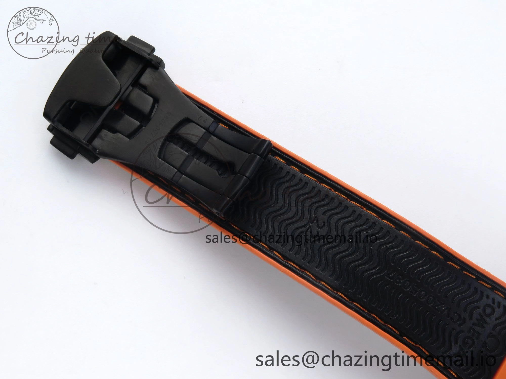 GoAnywhere Planet Ocean Master Chronometer 600M 45.5mm SCF 1:1 Best Edition Black Orange Bezel Black Dial on Black Rubber Strap A9900 Super Clone 7668