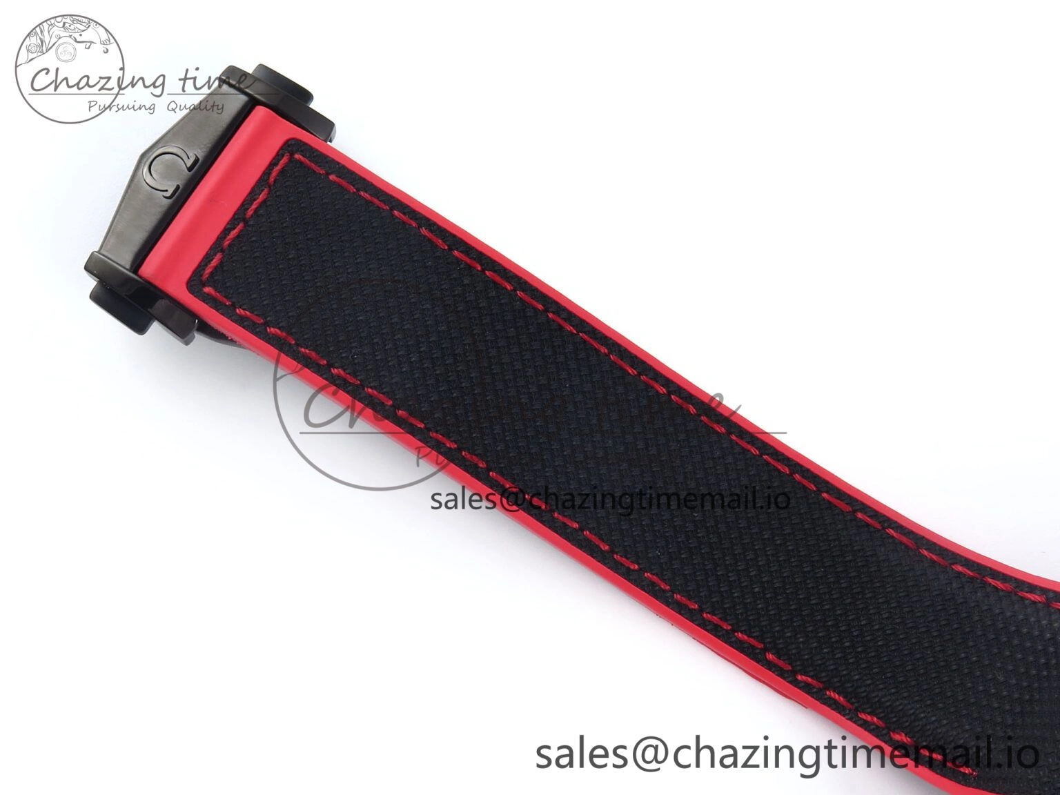 Cozy Planet Ocean Master Chronometer 600M 45.5mm SCF 1:1 Best Edition Black Red Dial on Black Rubber Strap A9900 Super Clone 4260