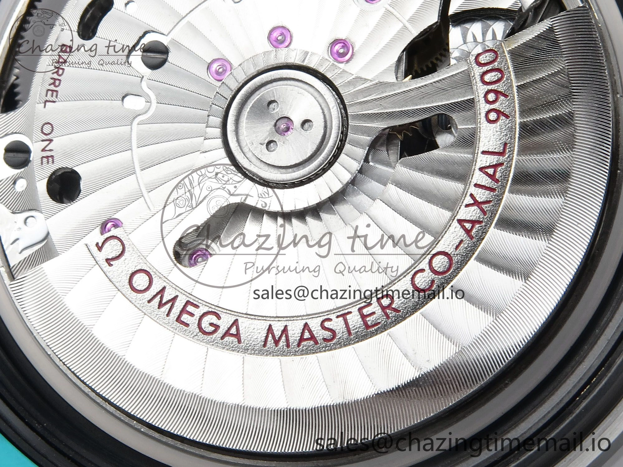 Planet Ocean Master Chronometer 600M 45.5mm SCF 1:1 Best Edition Black Tiffany Blue Dial on Black Rubber Strap A9900 Super Clone Unique 7673