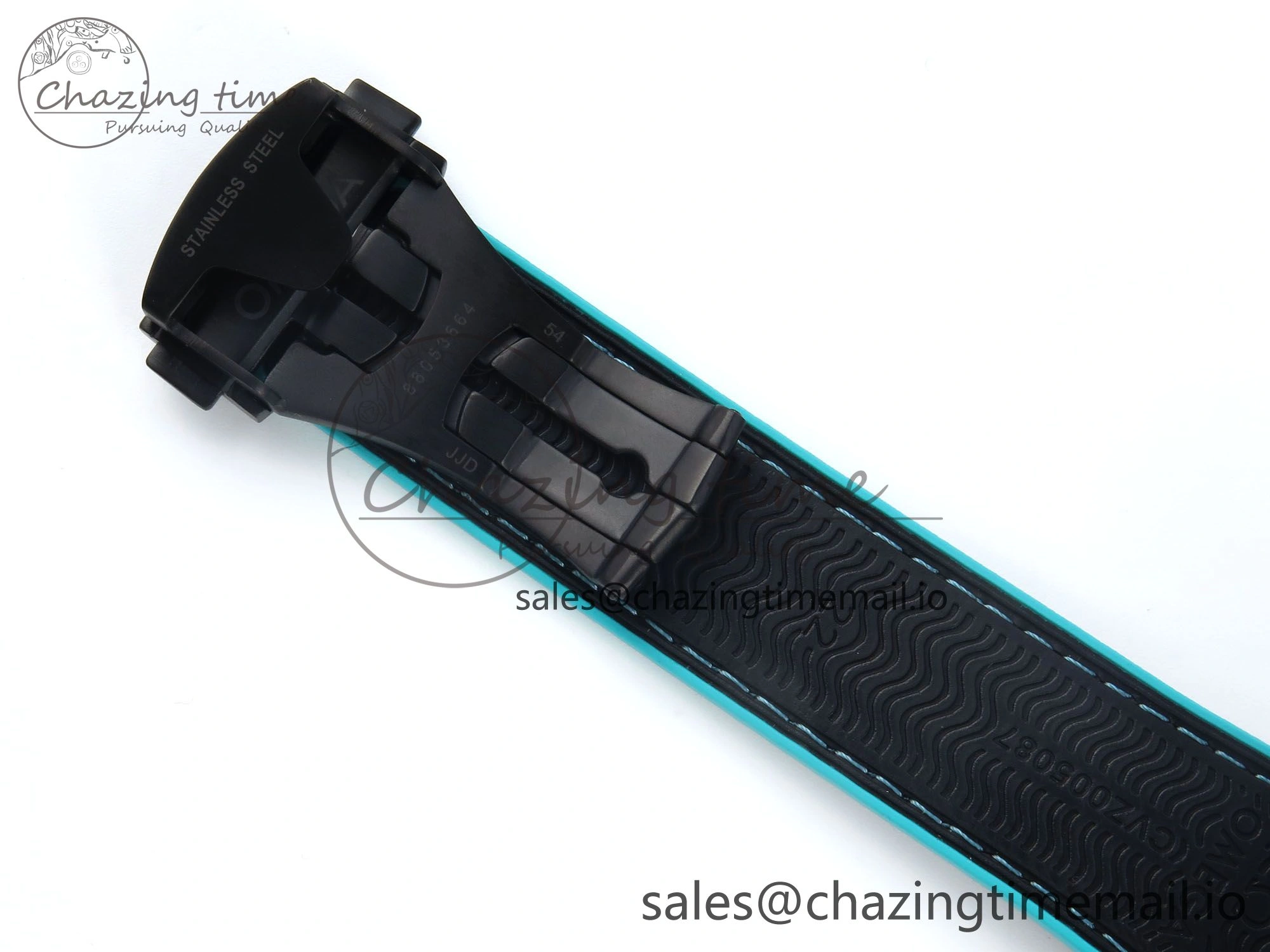 Planet Ocean Master Chronometer 600M 45.5mm SCF 1:1 Best Edition Black Tiffany Blue Dial on Black Rubber Strap A9900 Super Clone Unique 7673
