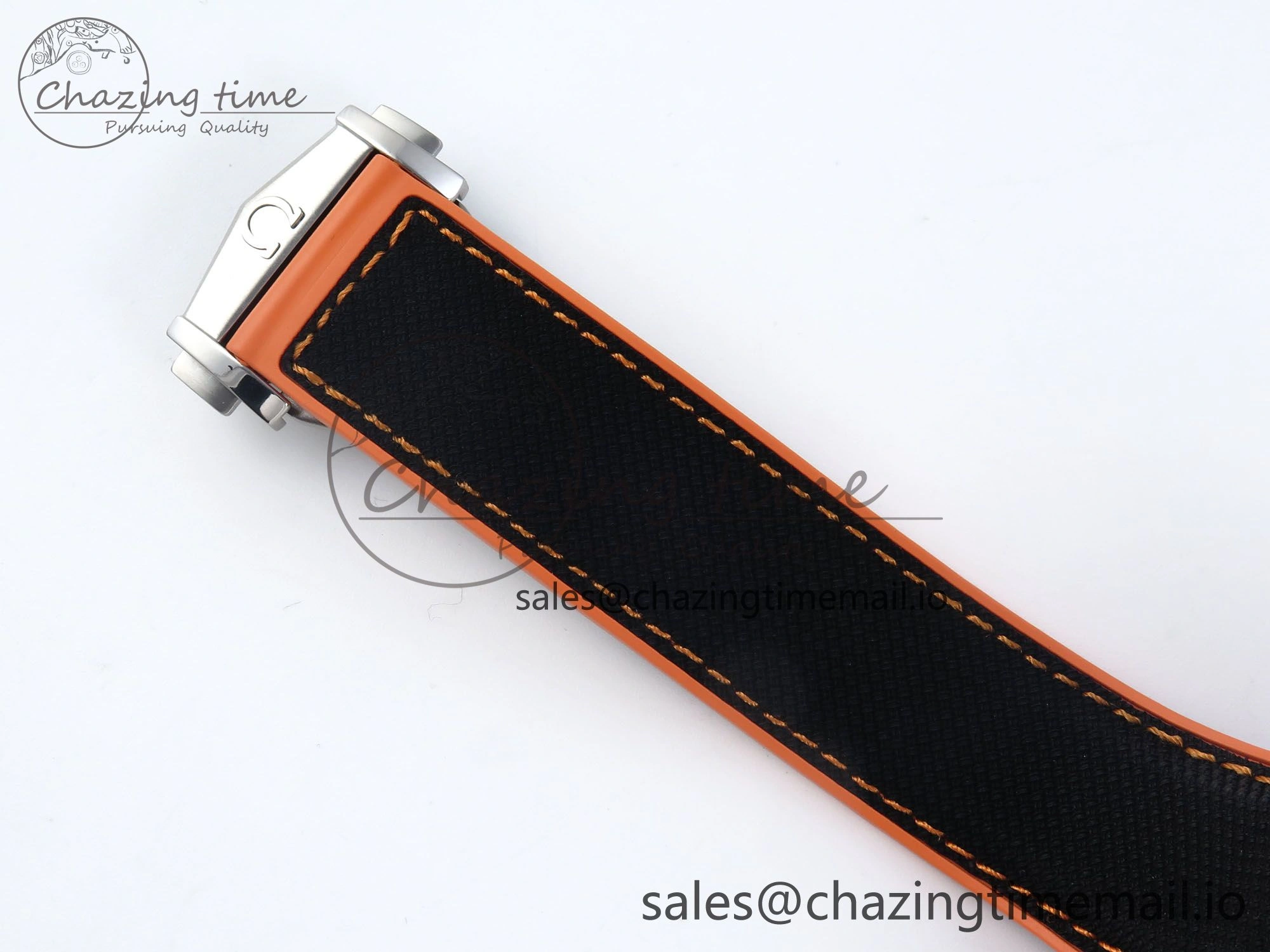 Planet Ocean Master Chronometer 600M 45.5mm SS SCF 1:1 Best Edition Black Orange Bezel Black Dial on Black Rubber Strap A9900 Super Clone Sporty 7667