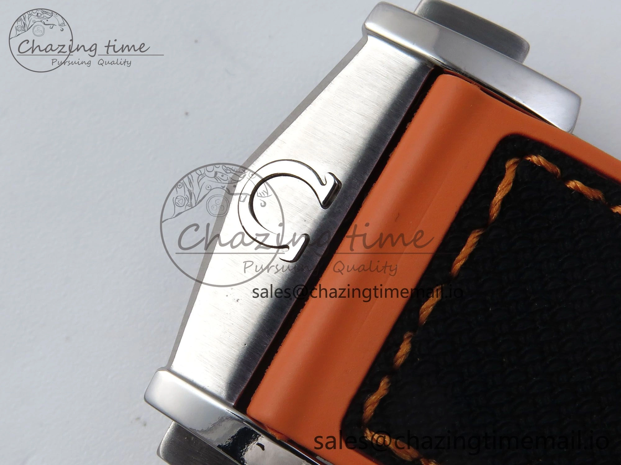 Planet Ocean Master Chronometer 600M 45.5mm SS SCF 1:1 Best Edition Black Orange Bezel Black Dial on Black Rubber Strap A9900 Super Clone Sporty 7667