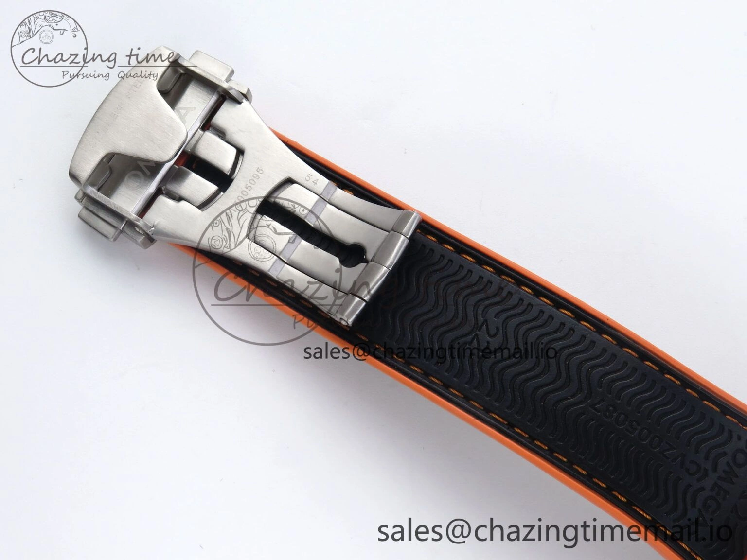 Planet Ocean Master Chronometer 600M 45.5mm SS SCF 1:1 Best Edition Black Orange Bezel Black Dial on Black Rubber Strap A9900 Super Clone Sporty 7667