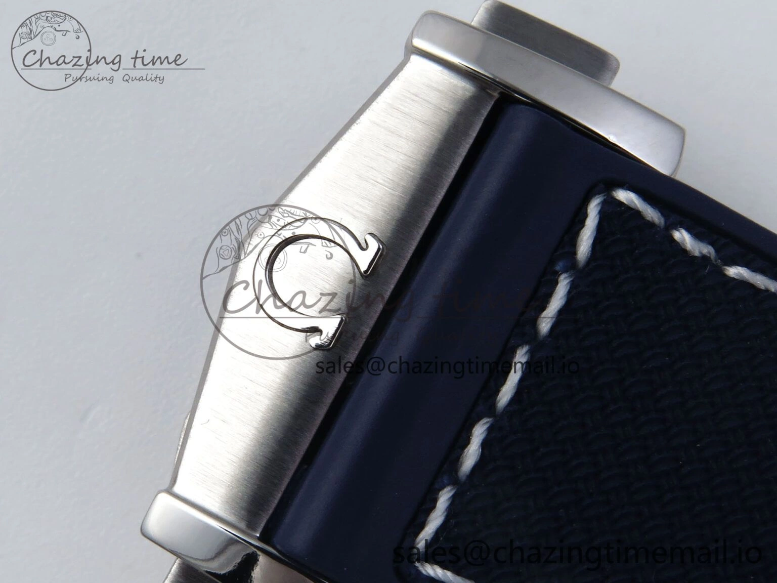 TechFriendly Planet Ocean Master Chronometer 600M 45.5mm SS SCF 1:1 Best Edition Blue Bezel Blue Dial on Blue Rubber Strap A9900 Super Clone 7670