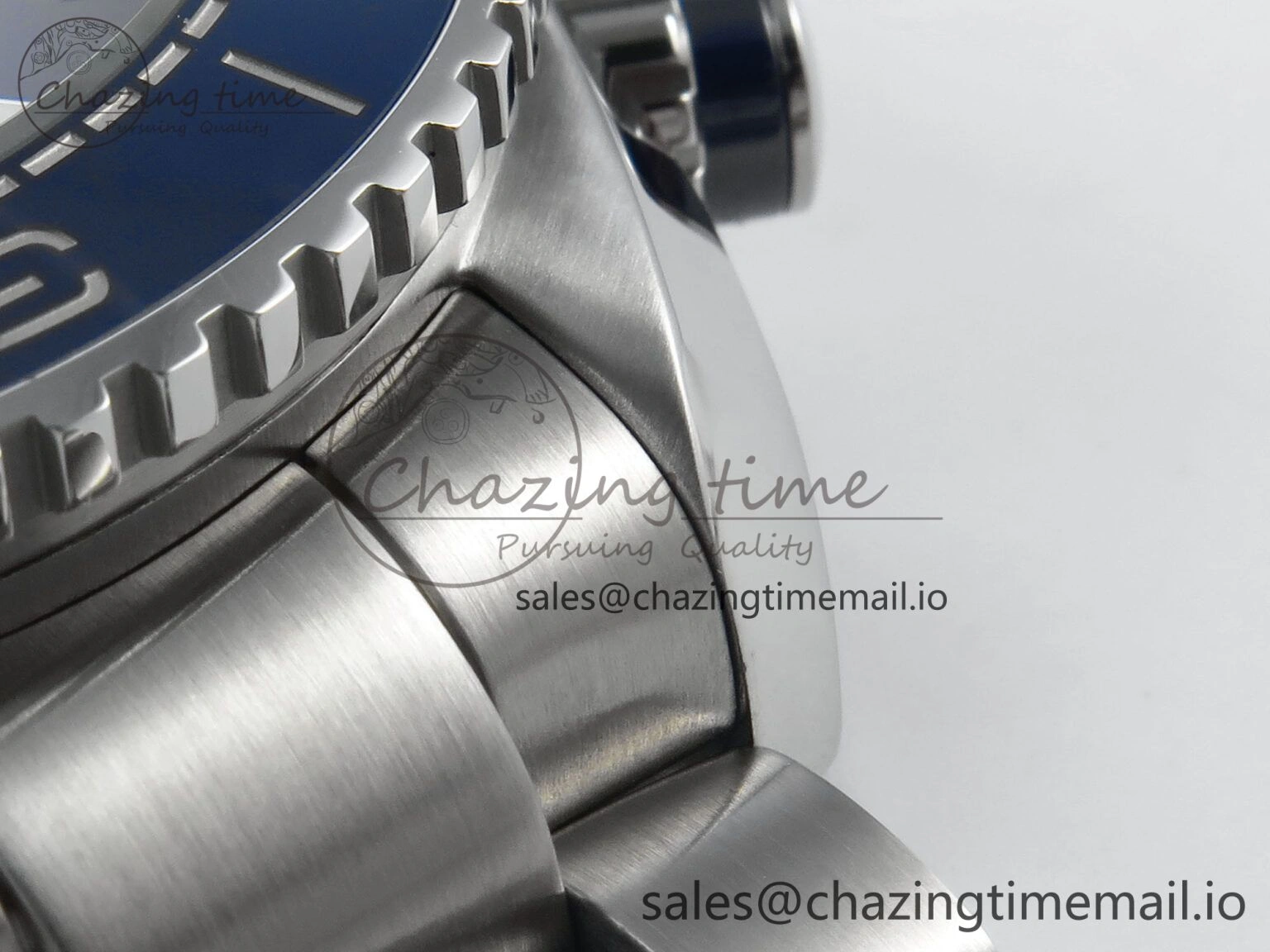 Attractive Planet Ocean Master Chronometer 600M 45.5mm SS SCF 1:1 Best Edition Blue Bezel Blue Dial on SS Bracelet A9900 Super Clone 7676