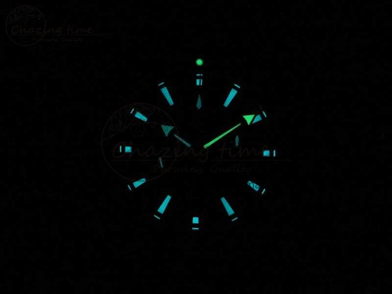 Planet Ocean Master Chronometer Chrono DLC OM 1:1 Best Edition Black Dial On Nylon Strap A Sustainable 8103