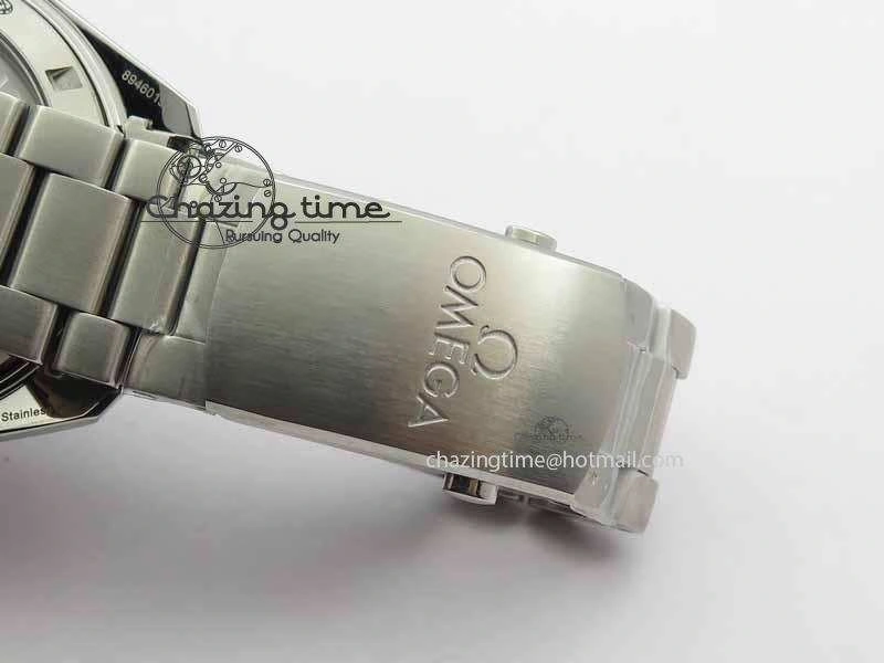 MoistureWicking Planet Ocean Master Chronometer Chrono SS OM 1:1 Best Edition Orange 12 On SS Bracelet A 8155