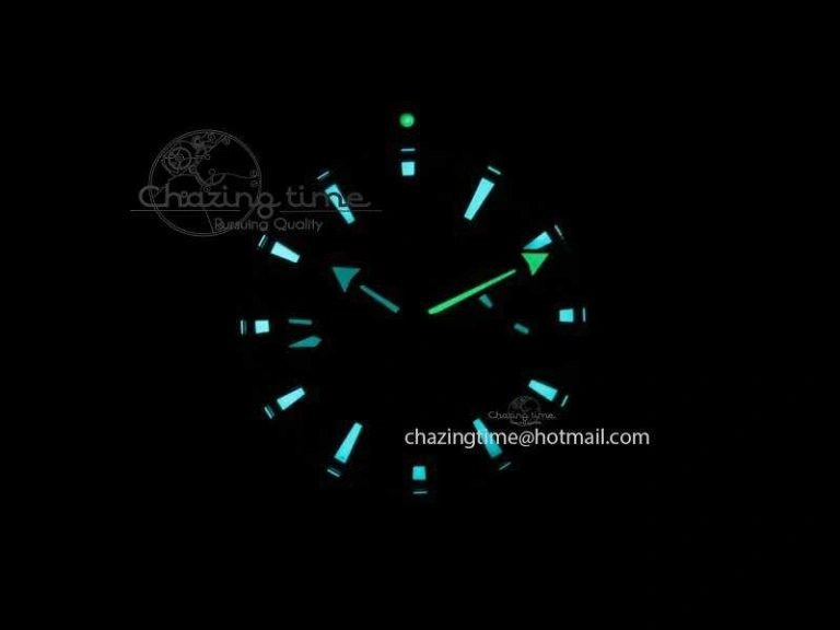 WellDesigned Planet Ocean Master Chronometer SS OM 1:1 Best Edition Black Dial On Leather Strap A 8173