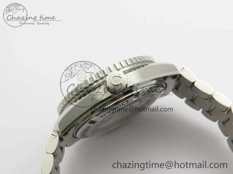 Planet Ocean Pro Orange Bezel 45mm OMF 1:1 Best Edition On SS Bracelet A8500 (Black Balance Wheel) StreetReady 8142