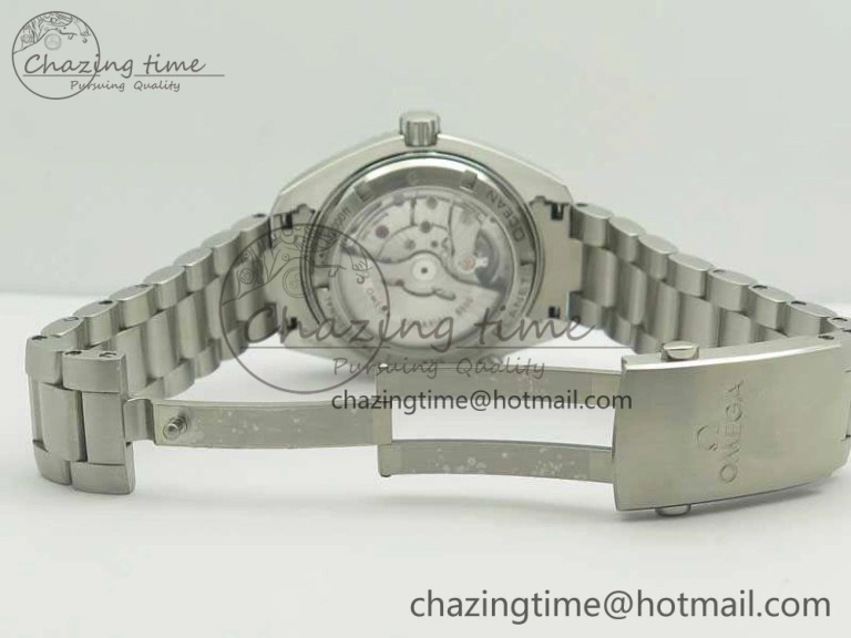 Durable Planet Ocean Professional Ceramic Bezel 42mm 1:1 MK Best Edition Silver Markers On SS Bracelet A 8085