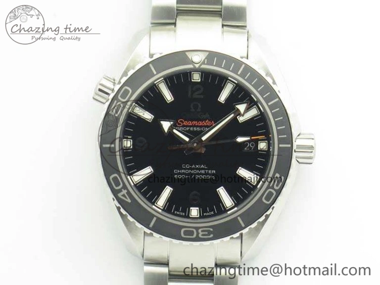 Durable Planet Ocean Professional Ceramic Bezel 42mm 1:1 MK Best Edition Silver Markers On SS Bracelet A 8085
