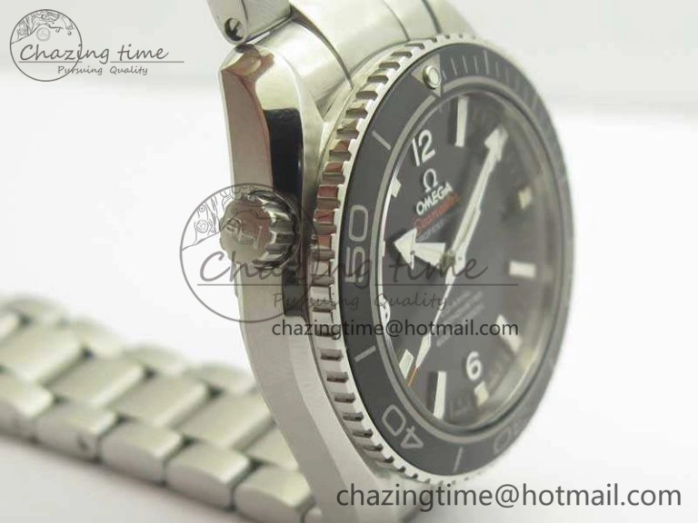 Durable Planet Ocean Professional Ceramic Bezel 42mm 1:1 MK Best Edition Silver Markers On SS Bracelet A 8085