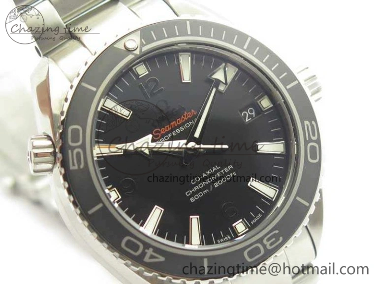 Durable Planet Ocean Professional Ceramic Bezel 42mm 1:1 MK Best Edition Silver Markers On SS Bracelet A 8085