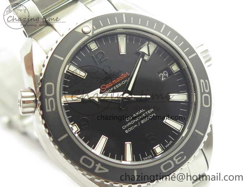 Durable Planet Ocean Professional Ceramic Bezel 42mm 1:1 MK Best Edition Silver Markers On SS Bracelet A 8085