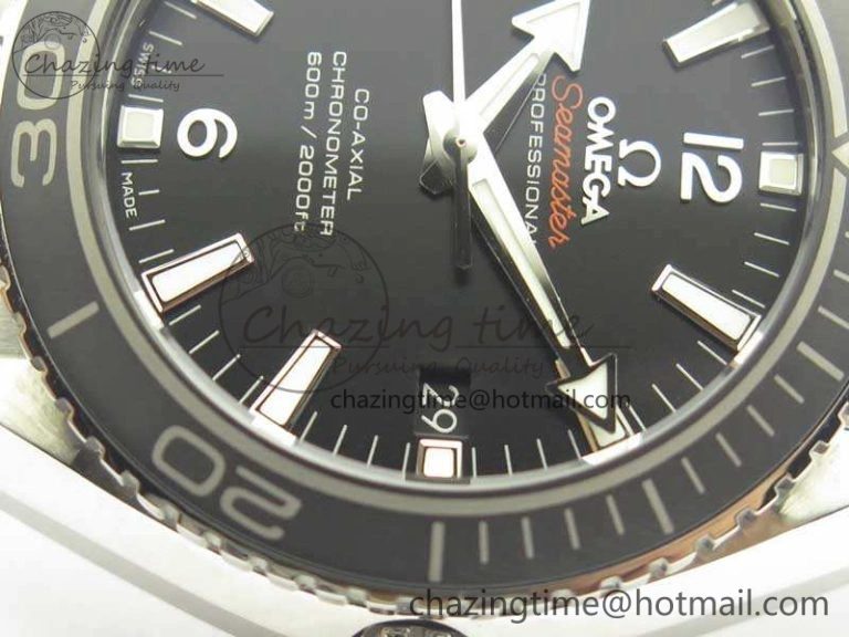 Durable Planet Ocean Professional Ceramic Bezel 42mm 1:1 MK Best Edition Silver Markers On SS Bracelet A 8085