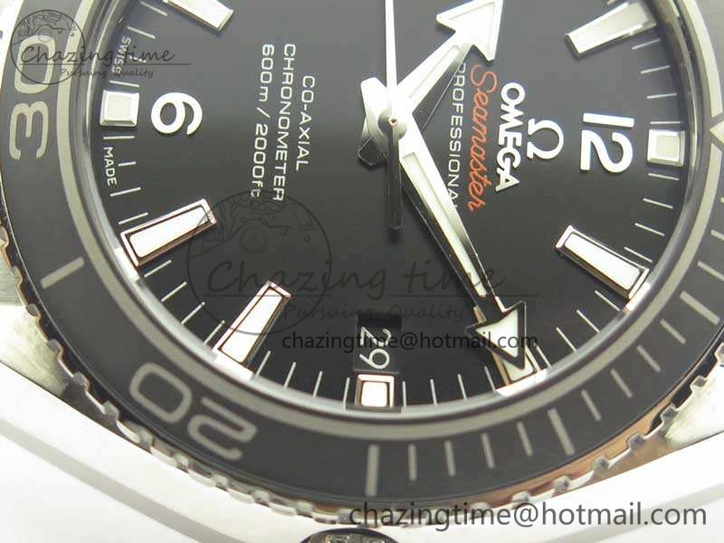 Durable Planet Ocean Professional Ceramic Bezel 42mm 1:1 MK Best Edition Silver Markers On SS Bracelet A 8085