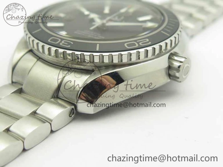 Durable Planet Ocean Professional Ceramic Bezel 42mm 1:1 MK Best Edition Silver Markers On SS Bracelet A 8085
