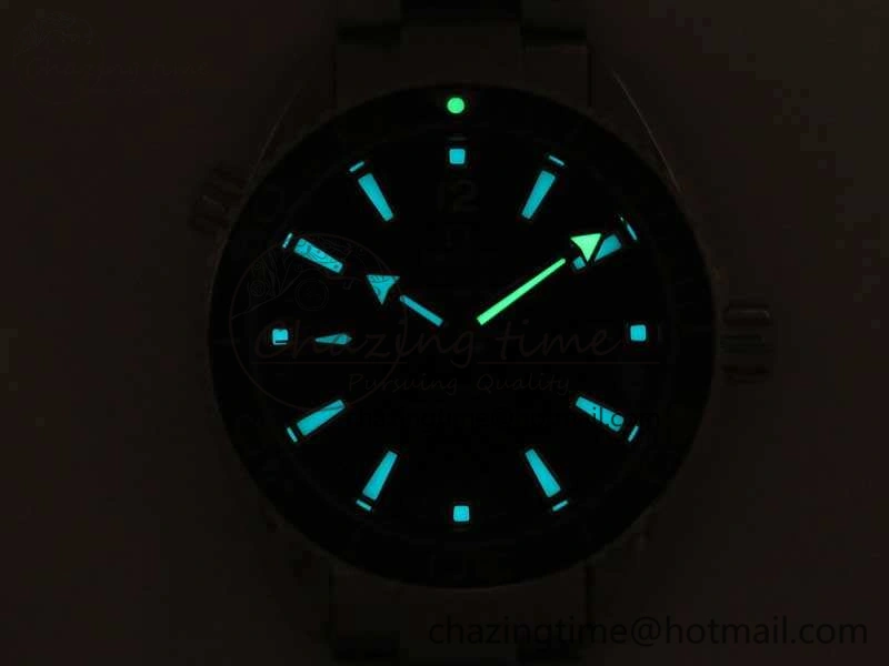 Durable Planet Ocean Professional Ceramic Bezel 42mm 1:1 MK Best Edition Silver Markers On SS Bracelet A 8085