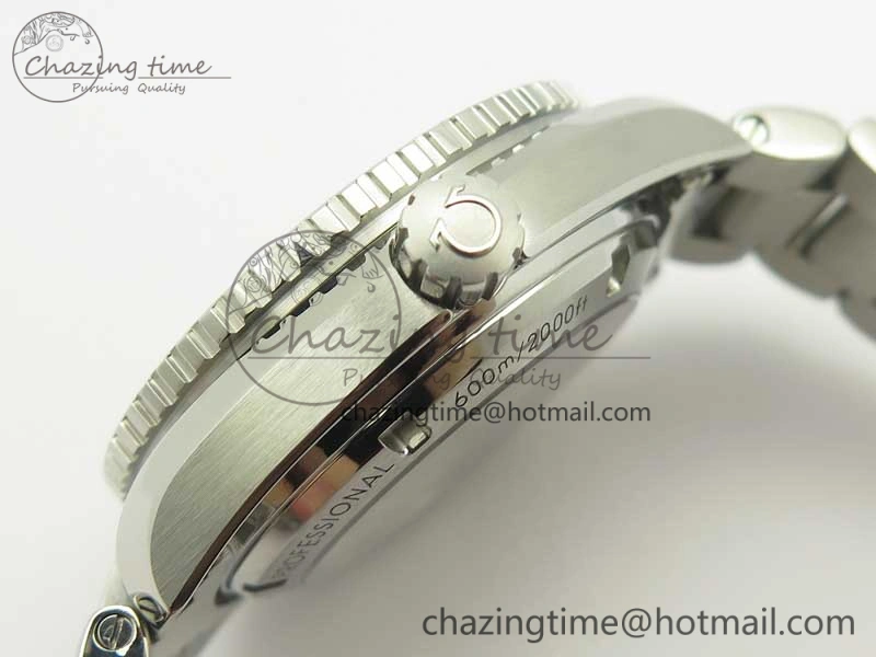 NewStyle Planet Ocean Professional Ceramic Bezel 42mm 1:1 VSF Best Edition Silver Markers A8500 Super Clone (2 Straps) 8051