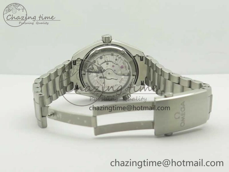 NewStyle Planet Ocean Professional Ceramic Bezel 42mm 1:1 VSF Best Edition Silver Markers A8500 Super Clone (2 Straps) 8051