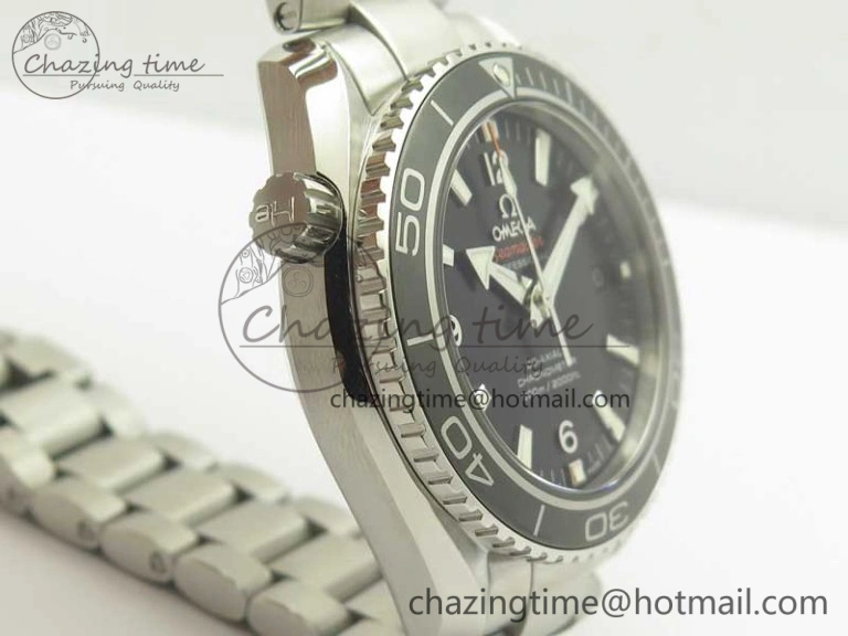 NewStyle Planet Ocean Professional Ceramic Bezel 42mm 1:1 VSF Best Edition Silver Markers A8500 Super Clone (2 Straps) 8051