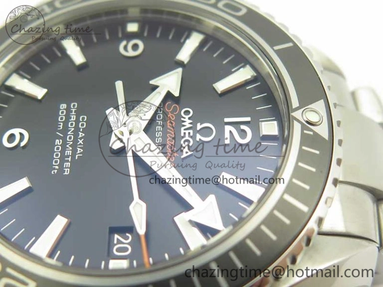 NewStyle Planet Ocean Professional Ceramic Bezel 42mm 1:1 VSF Best Edition Silver Markers A8500 Super Clone (2 Straps) 8051