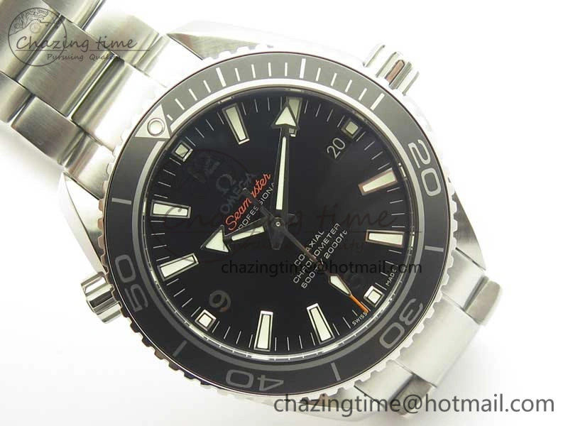 NewStyle Planet Ocean Professional Ceramic Bezel 42mm 1:1 VSF Best Edition Silver Markers A8500 Super Clone (2 Straps) 8051