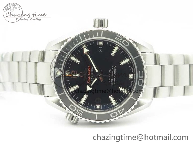 NewStyle Planet Ocean Professional Ceramic Bezel 42mm 1:1 VSF Best Edition Silver Markers A8500 Super Clone (2 Straps) 8051