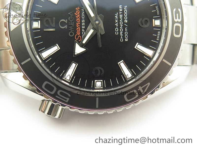 NewStyle Planet Ocean Professional Ceramic Bezel 42mm 1:1 VSF Best Edition Silver Markers A8500 Super Clone (2 Straps) 8051