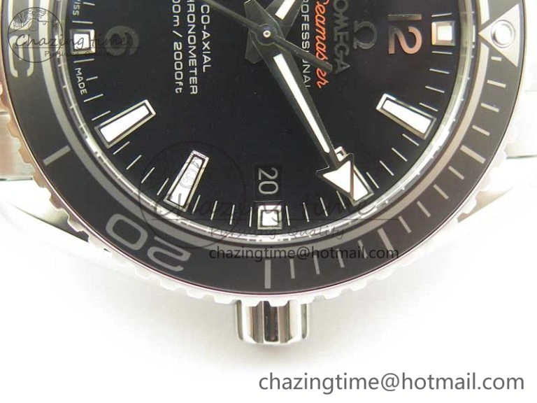 NewStyle Planet Ocean Professional Ceramic Bezel 42mm 1:1 VSF Best Edition Silver Markers A8500 Super Clone (2 Straps) 8051