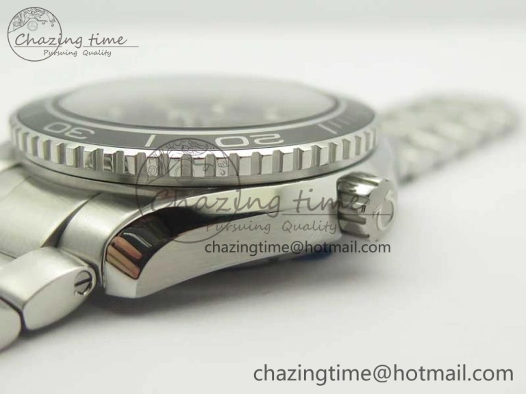 NewStyle Planet Ocean Professional Ceramic Bezel 42mm 1:1 VSF Best Edition Silver Markers A8500 Super Clone (2 Straps) 8051
