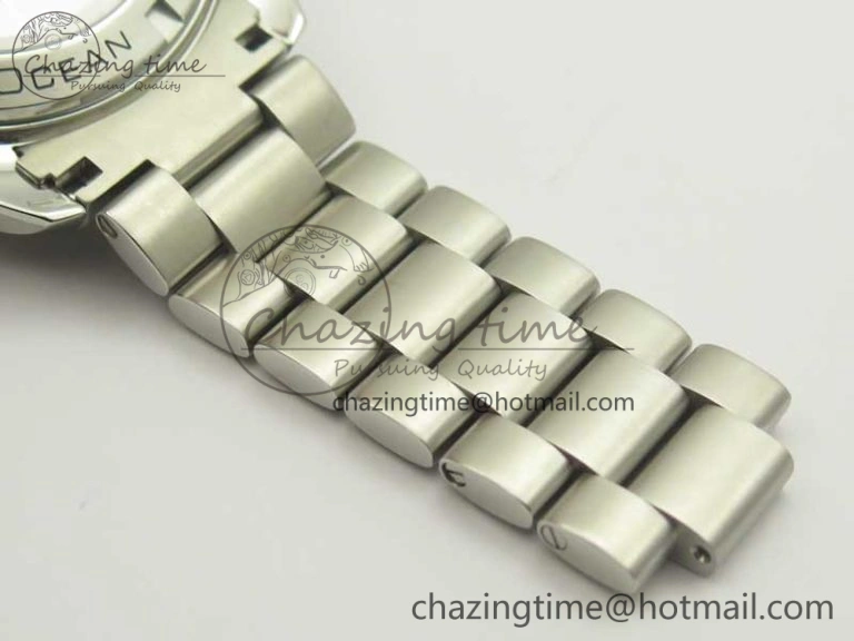 AllSeason Planet Ocean Professional Ceramic Bezel 45.5mm 1:1 VSF Best Edition Silver Markers on SS Bracelet A8500 Super Clone 8050