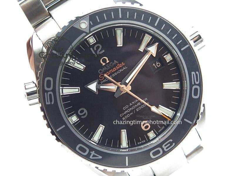 Planet Ocean Professional Ceramic Bezel 45mm 1:1 Noob Best Edition on SS Bracelet A GoAnywhere 8289