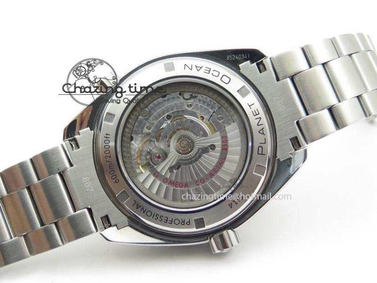 Planet Ocean Professional Ceramic Bezel 45mm 1:1 Noob Best Edition on SS Bracelet A GoAnywhere 8289