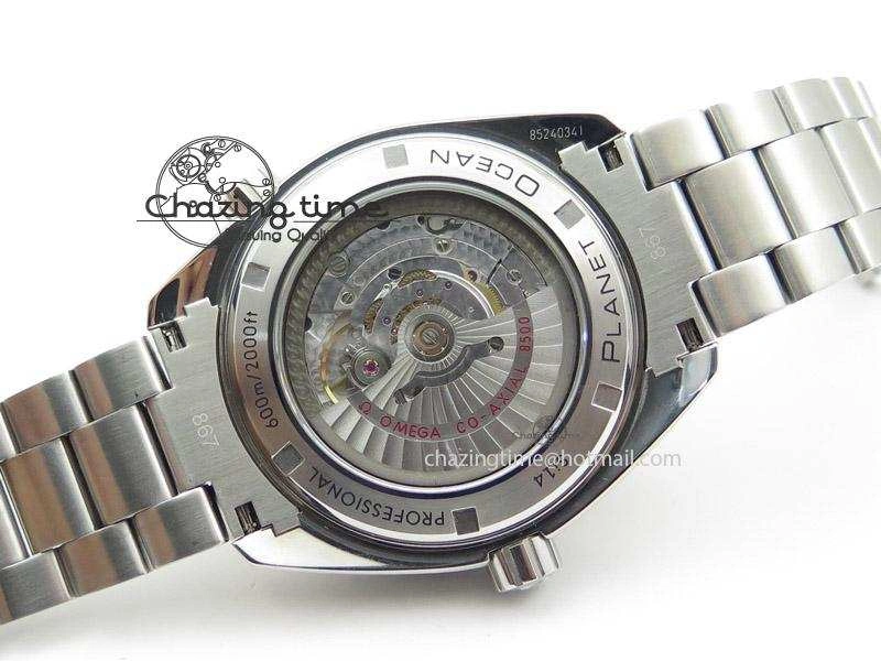 Planet Ocean Professional Ceramic Bezel 45mm 1:1 Noob Best Edition on SS Bracelet A GoAnywhere 8289