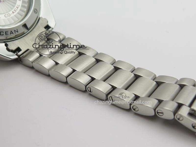 Planet Ocean Professional Diamonds Bezel 42mm V6F Best Edition On SS Bracelet A HighQuality 8264