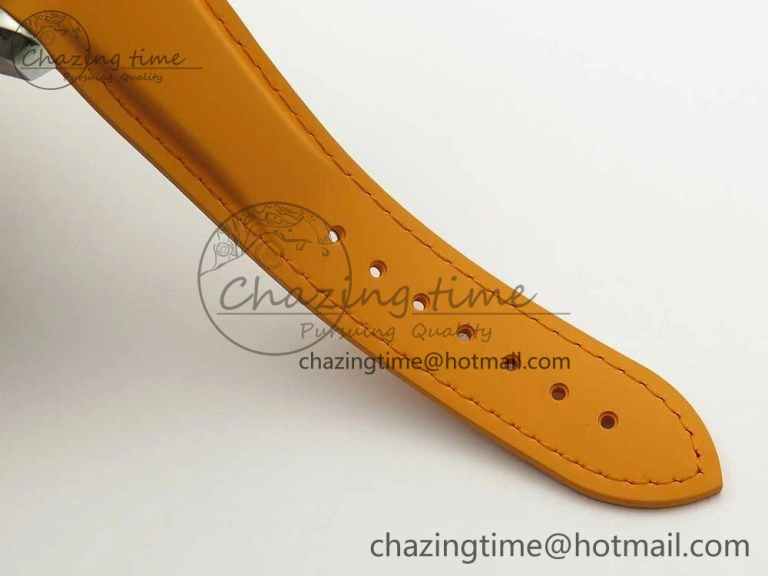 Premium Planet Ocean Professional Orange Bezel 42mm 1:1 VSF Best Edition on Orange Rubber Strap A8500 Super Clone 7947