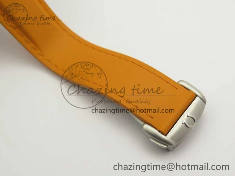 Premium Planet Ocean Professional Orange Bezel 42mm 1:1 VSF Best Edition on Orange Rubber Strap A8500 Super Clone 7947