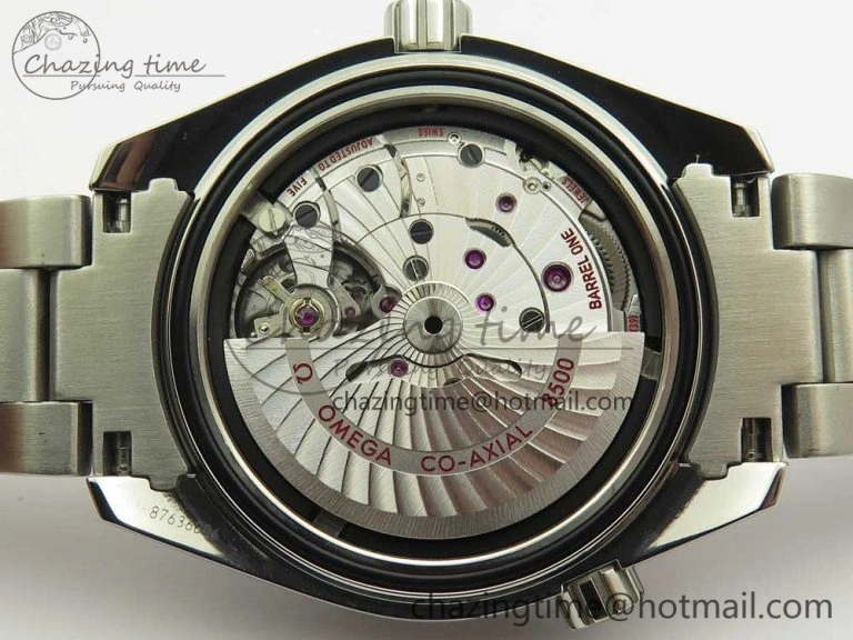 EasyCare Planet Ocean Professional Orange Bezel 42mm 1:1 VSF Best Edition on SS Bracelet A8500 Super Clone (2 Straps) 7951
