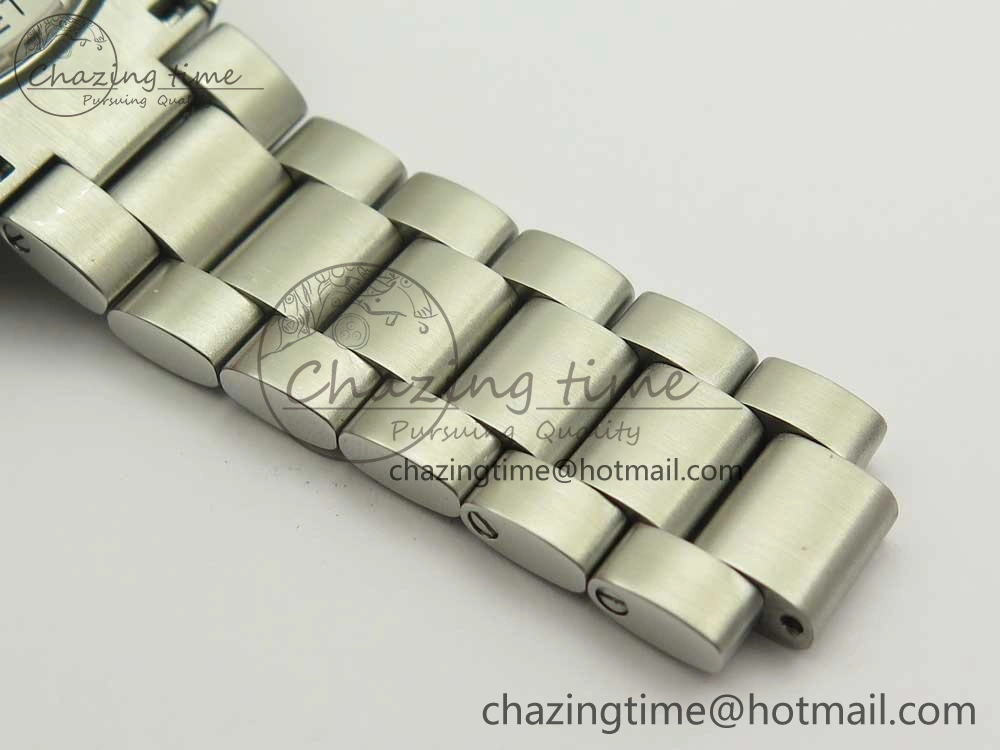 EasyCare Planet Ocean Professional Orange Bezel 42mm 1:1 VSF Best Edition on SS Bracelet A8500 Super Clone (2 Straps) 7951