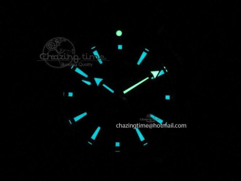 Planet Ocean Professional Rose Gold Liquid Metal V6F 42mm On Black Rubber Strap A TimelessDesign 8266