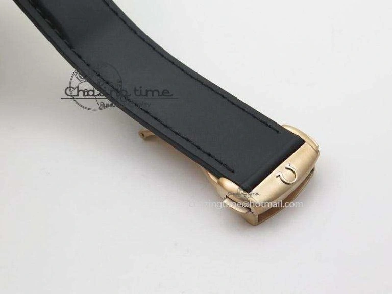 Thermal Planet Ocean Professional Rose Gold Liquid Metal V6F 45mm on Black Rubber Strap A 8287